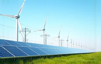 Netintegratie met zonnepanelen en windturbines